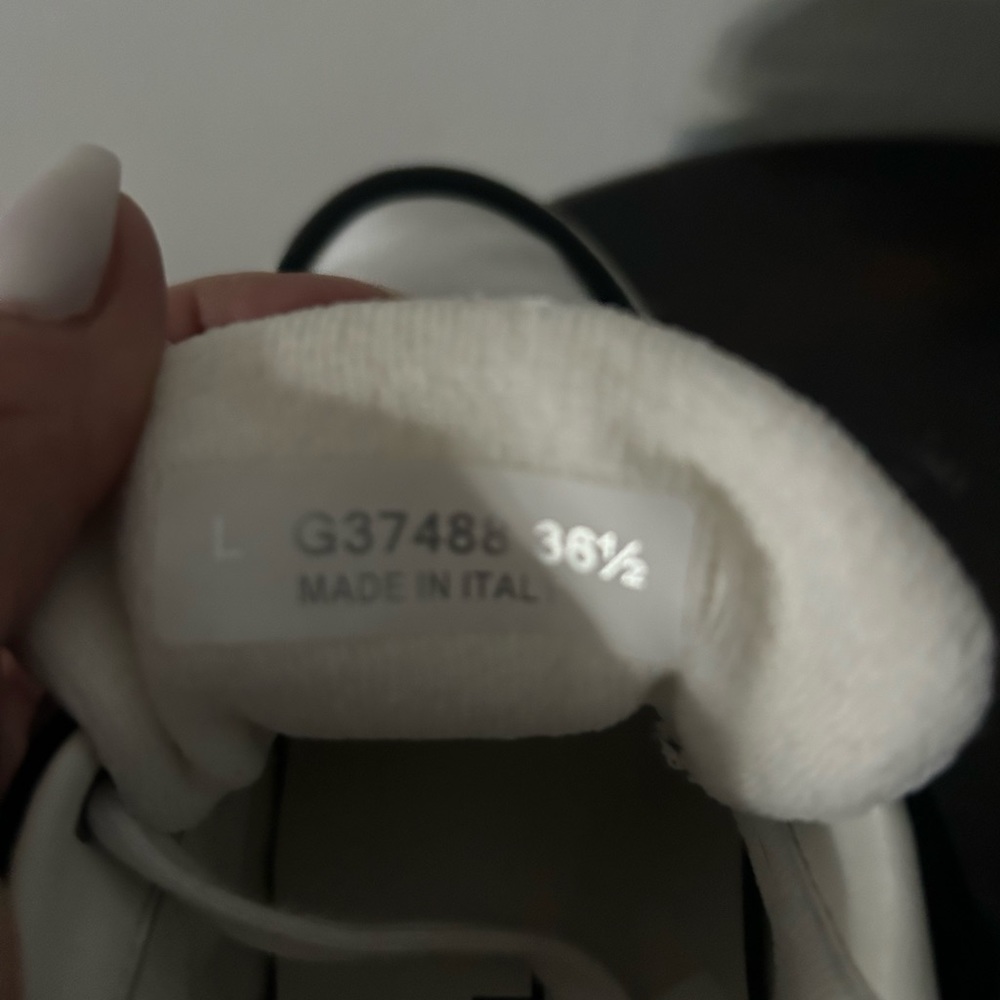 CHANEL Fabric Womens Logo Sneakers
6.5 Black White - Picture 5 of 14